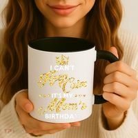 I Cant Keep Calm Its My Moms Birthday Idea For Mom's Coffee Mug thumb 3