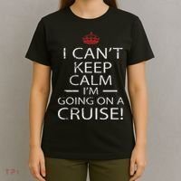I Can't Keep Calm I'm Going On A Cruise Family Gift T-Shirt thumb 4