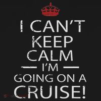 I Can't Keep Calm I'm Going On A Cruise Family Gift Ornament thumb 1