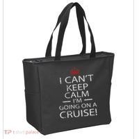 I Can't Keep Calm I'm Going On A Cruise Family Gift Tote Bag thumb 2