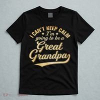 I Can't Keep Calm I'm Going To Be A Great Grandpa T-Shirt thumb 5