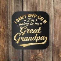 I Can't Keep Calm I'm Going To Be A Great Grandpa Coaster thumb 0