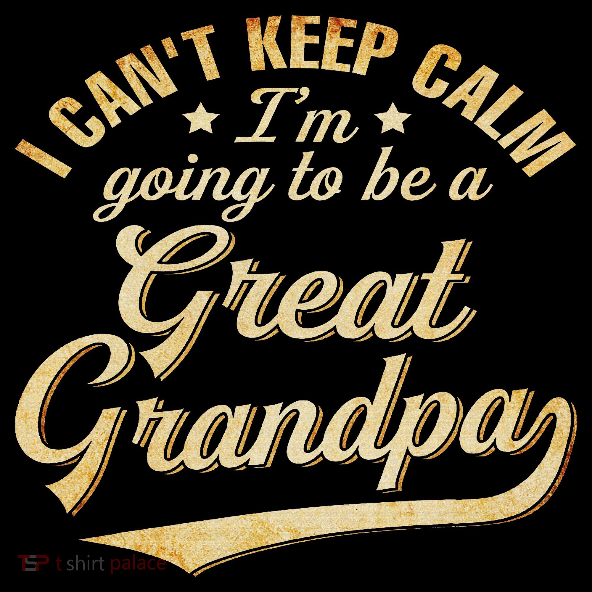 I Can't Keep Calm I'm Going To Be A Great Grandpa Women's Hoodie