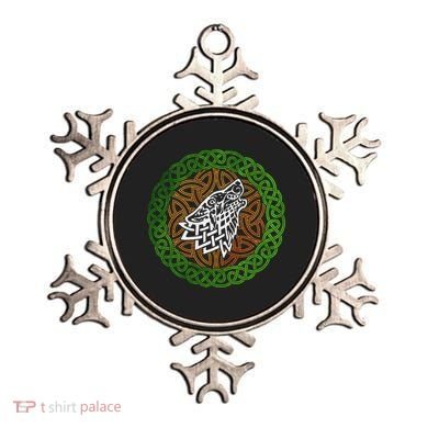 Ireland Celtic Knotwork Design Ornament Wolf Original Celtic Ornament