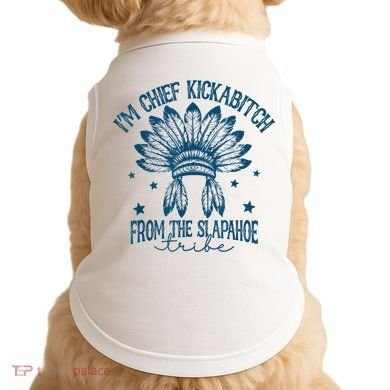 IM Chief Kickabitch From The Slapahoe Tribe Doggie Tank