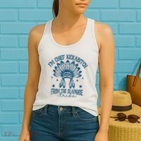 IM Chief Kickabitch From The Slapahoe Tribe Women's Tank Top thumb 2
