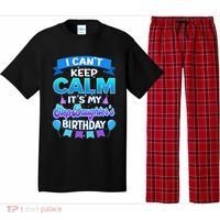 I Cant Keep Calm Its My Stepdaughter Birthday Bday Pajama Set thumb 0