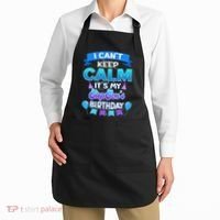 I Cant Keep Calm Its My Stepson Birthday Bday Apron thumb 2