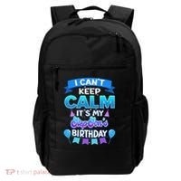 I Cant Keep Calm Its My Stepson Birthday Bday Backpack thumb 0