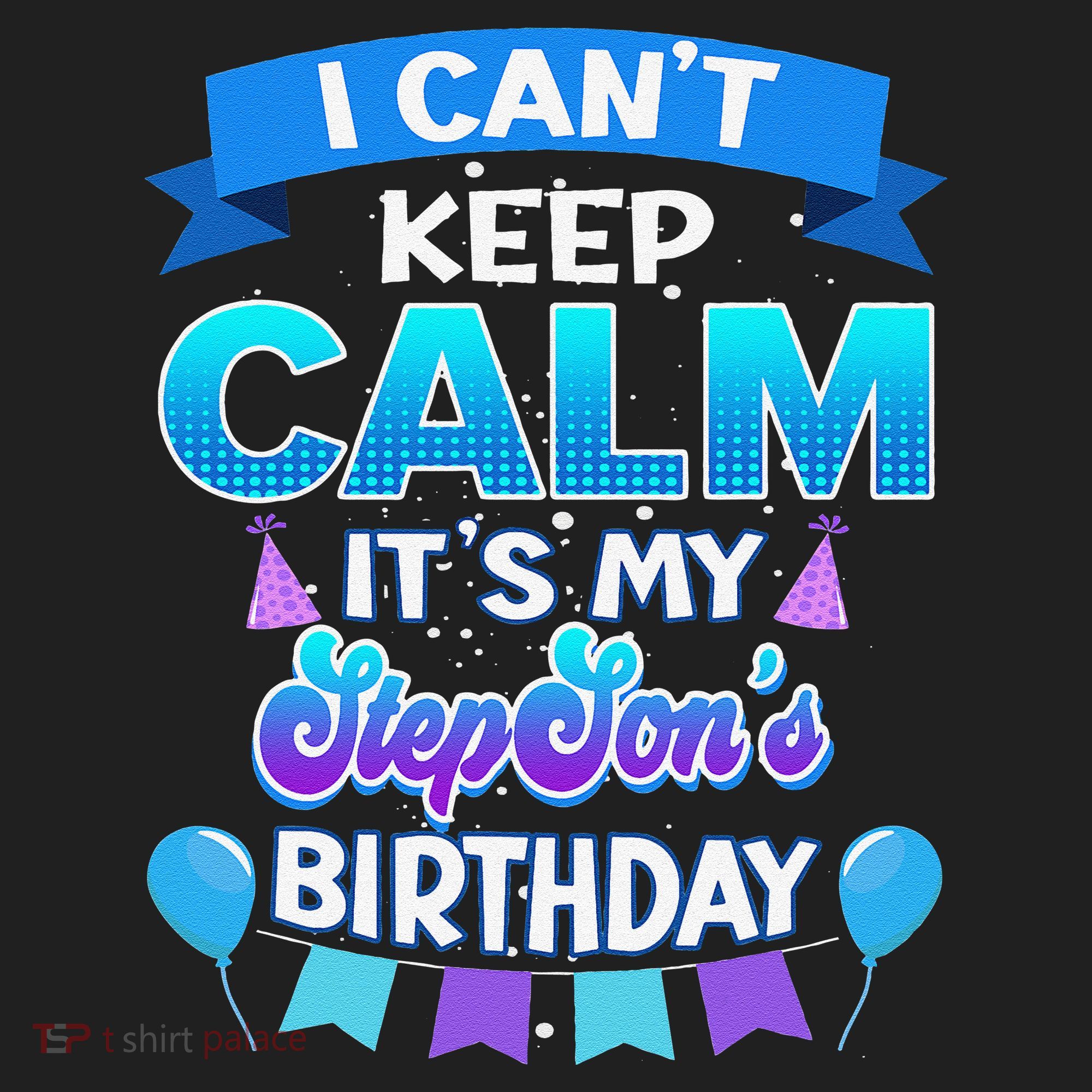 I Cant Keep Calm Its My Stepson Birthday Bday Beanie