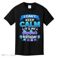 I Cant Keep Calm Its My Stepson Birthday Bday Kids T-Shirt thumb 0
