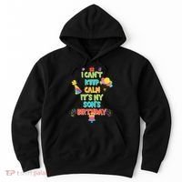 I Can't Keep Calm It's My Son's Birthday Hoodie thumb 0