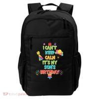 I Can't Keep Calm It's My Son's Birthday Backpack thumb 0