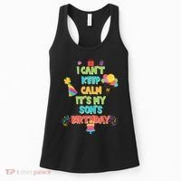 I Can't Keep Calm It's My Son's Birthday Women's Tank Top thumb 0