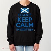 I Cant Keep Calm Im Scottish Funny Scotland Meme Gift Women's Sweatshirt thumb 0