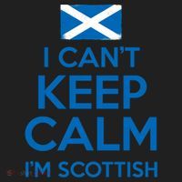 I Cant Keep Calm Im Scottish Funny Scotland Meme Gift Women's Sweatshirt thumb 2