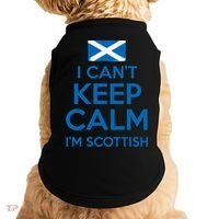 I Cant Keep Calm Im Scottish Funny Scotland Meme Gift Doggie Tank thumb 0