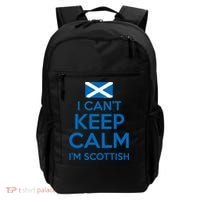 I Cant Keep Calm Im Scottish Funny Scotland Meme Gift Backpack thumb 0