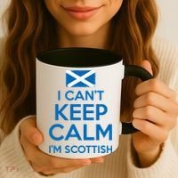 I Cant Keep Calm Im Scottish Funny Scotland Meme Gift Coffee Mug thumb 3