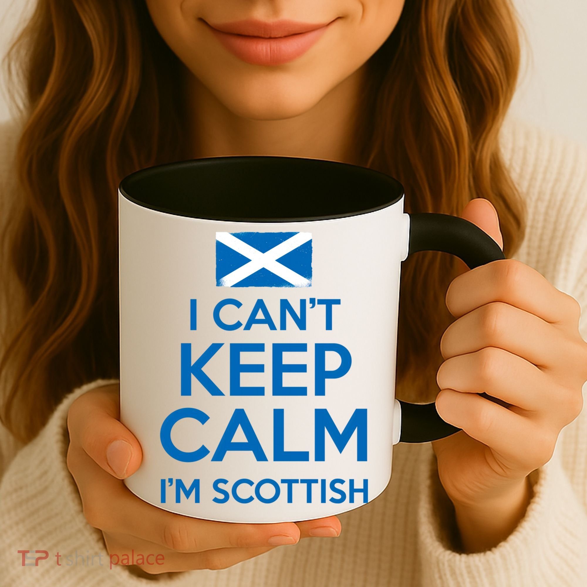 I Cant Keep Calm Im Scottish Funny Scotland Meme Gift Coffee Mug