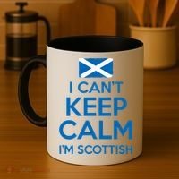 I Cant Keep Calm Im Scottish Funny Scotland Meme Gift Coffee Mug thumb 4