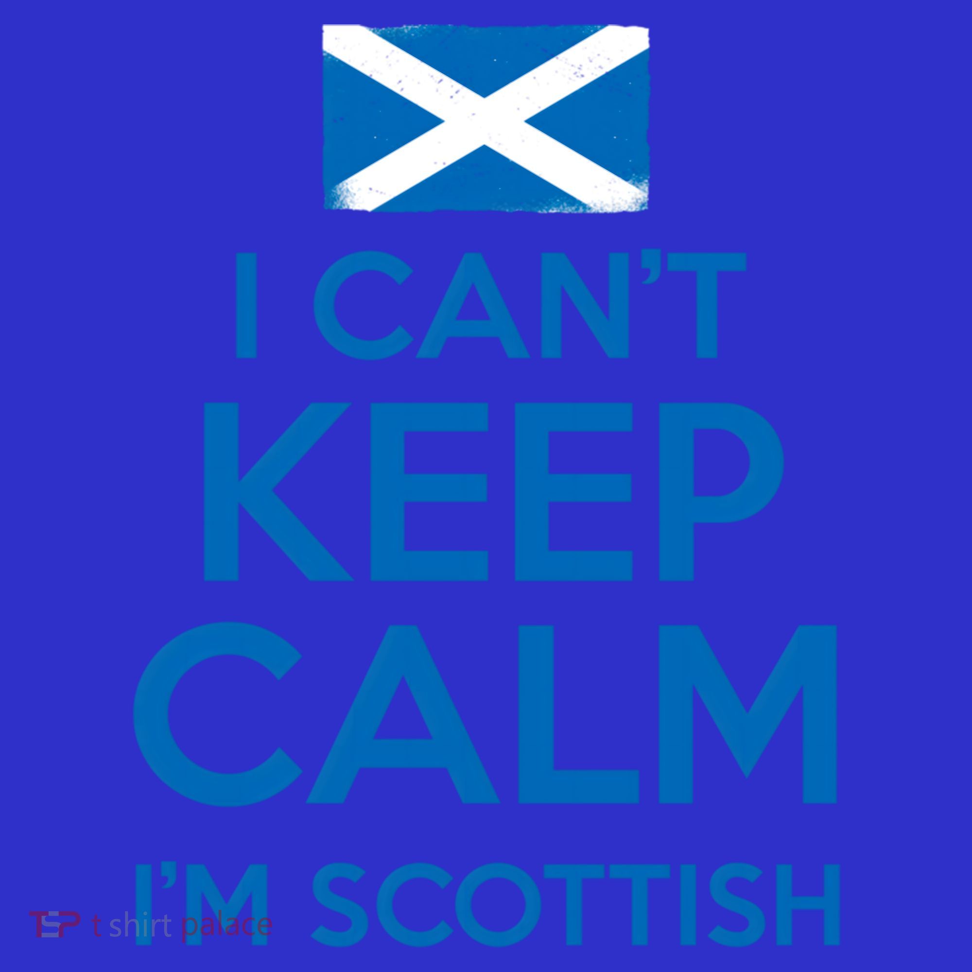 I Cant Keep Calm Im Scottish Funny Scotland Meme Gift Long Sleeve Shirt