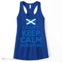 I Cant Keep Calm Im Scottish Funny Scotland Meme Gift Women's Tank Top thumb 0