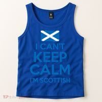 I Cant Keep Calm Im Scottish Funny Scotland Meme Gift Tank Top thumb 2