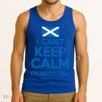I Cant Keep Calm Im Scottish Funny Scotland Meme Gift Tank Top thumb 3