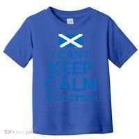 I Cant Keep Calm Im Scottish Funny Scotland Meme Gift Toddler T-Shirt thumb 0