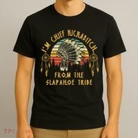 I'm chief kickabitch from the slapahoe tribe Vintage T-Shirt thumb 3