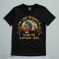 I'm chief kickabitch from the slapahoe tribe Vintage T-Shirt thumb 5