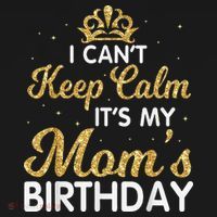 I Can't Keep Calm It's My Mom Birthday Light Vintage T-Shirt thumb 7