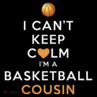 I CanT Keep Calm IM A Basketball Cousin Hoodie thumb 7