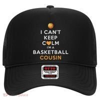 I CanT Keep Calm IM A Basketball Cousin Hat thumb 0