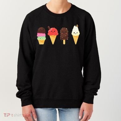 Ice Cream Lovers For Summer Women's Sweatshirt