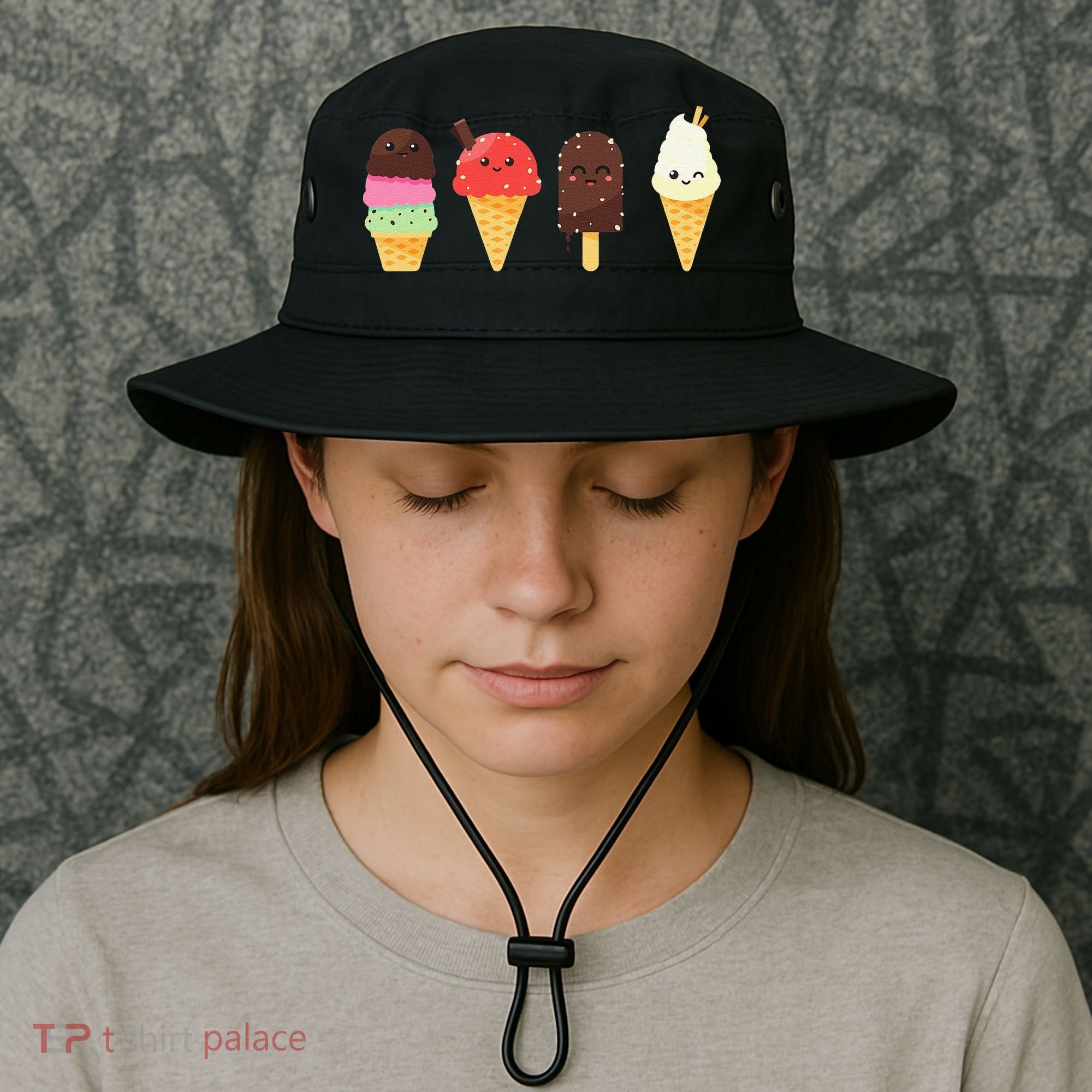 Ice Cream Lovers For Summer Bucket Hat