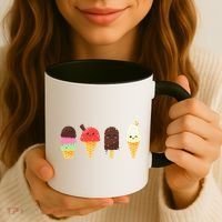 Ice Cream Lovers For Summer Coffee Mug thumb 3