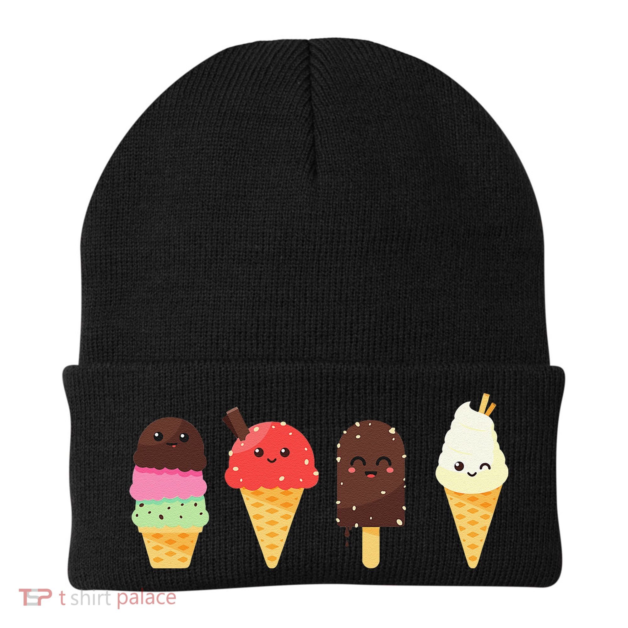 Ice Cream Lovers For Summer Beanie