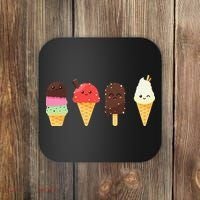 Ice Cream Lovers For Summer Coaster thumb 0