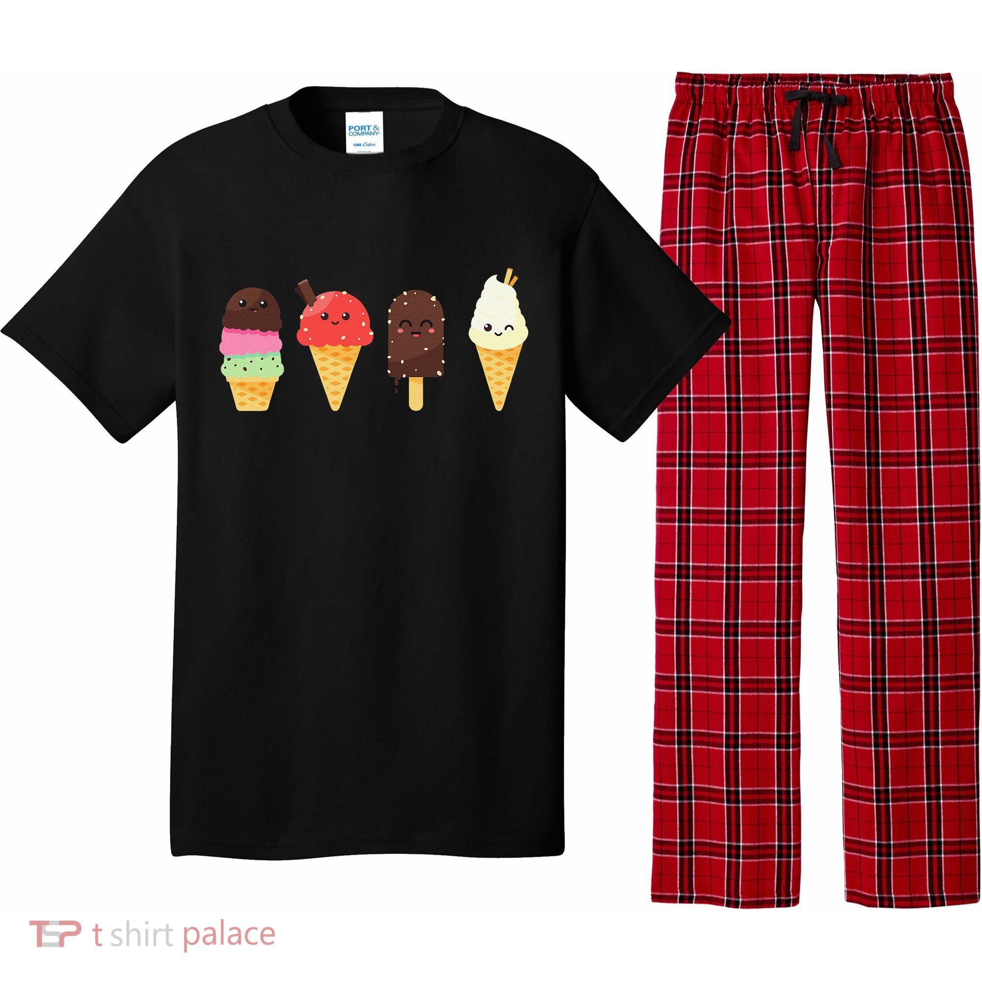 Ice Cream Lovers For Summer Pajama Set
