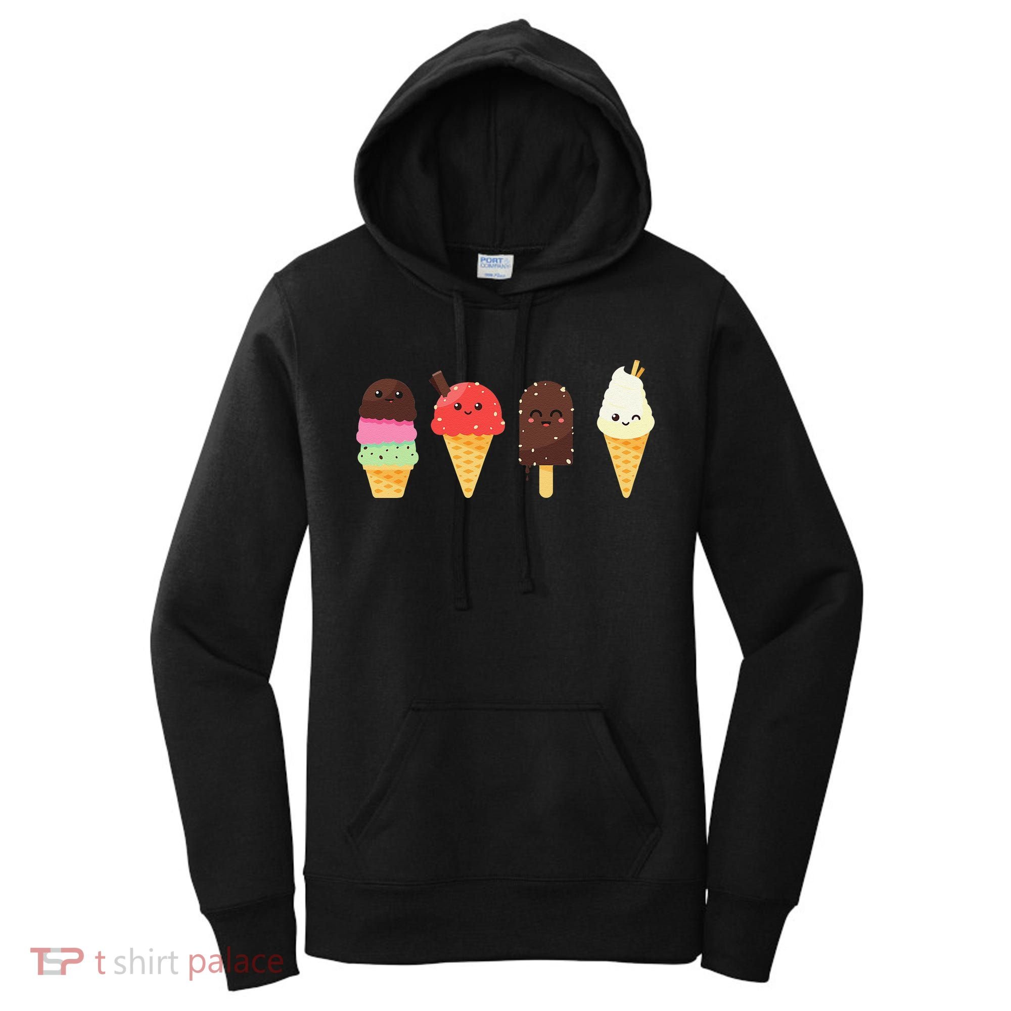 Ice Cream Lovers For Summer Women's Hoodie