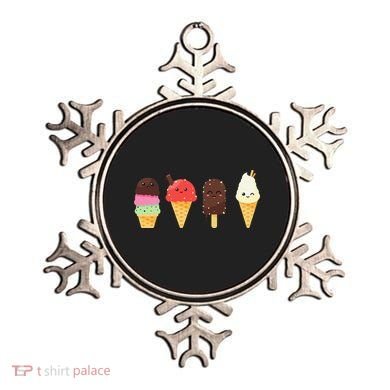 Ice Cream Lovers For Summer Ornament