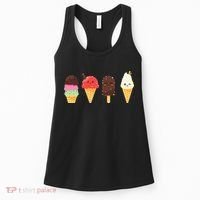Ice Cream Lovers For Summer Women's Tank Top thumb 0