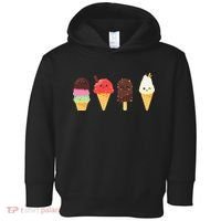 Ice Cream Lovers For Summer Toddler Hoodie thumb 0