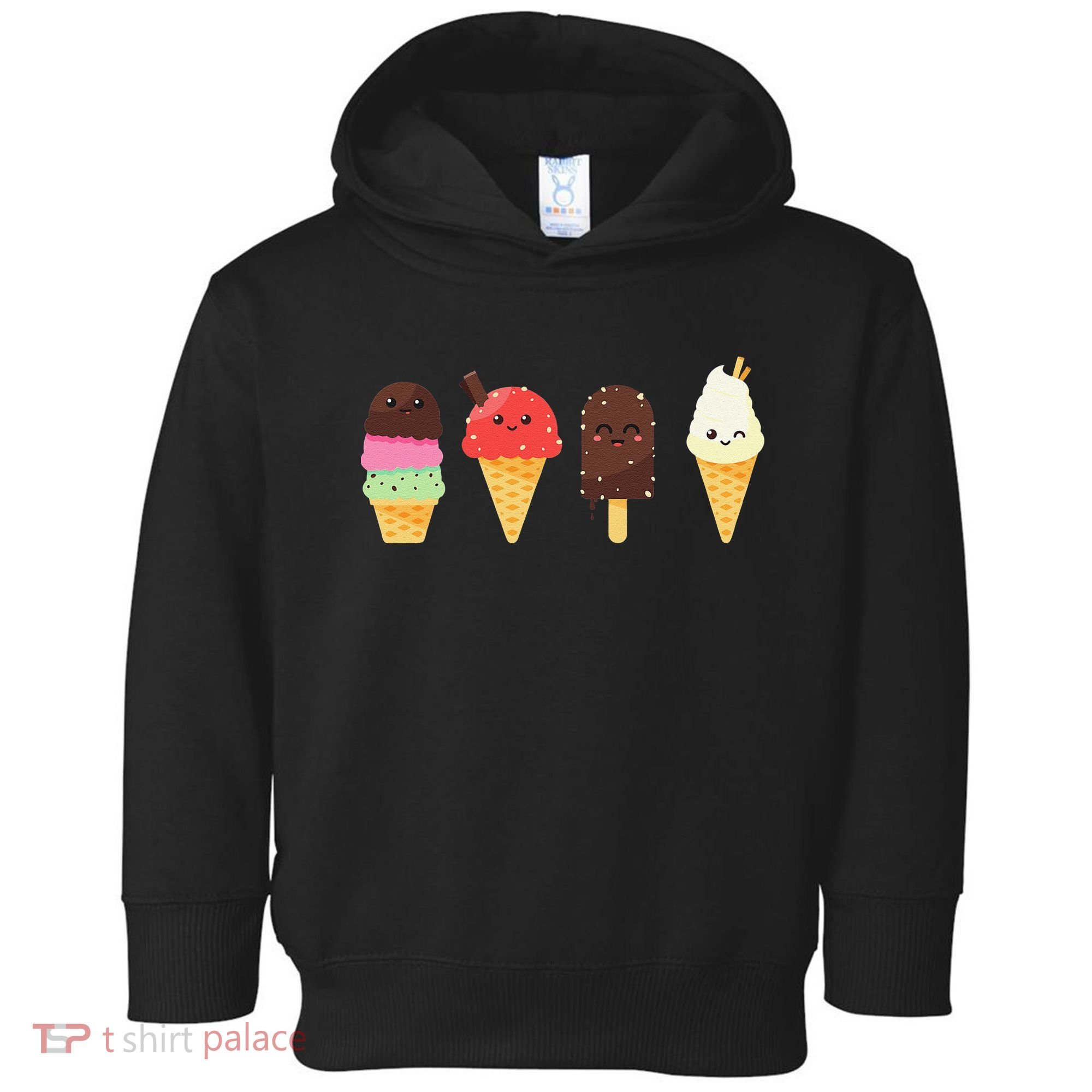 Ice Cream Lovers For Summer Toddler Hoodie