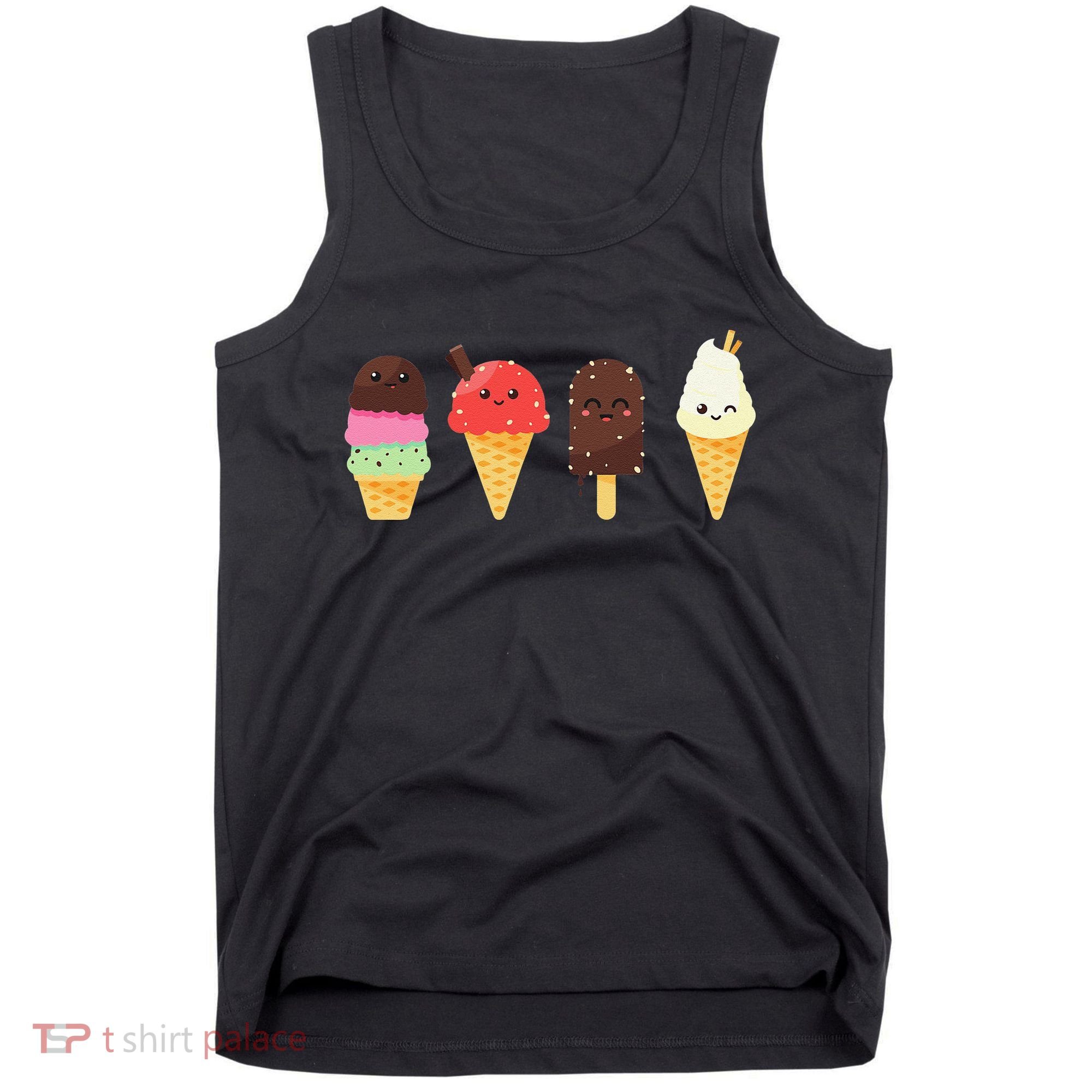 Ice Cream Lovers For Summer Tank Top