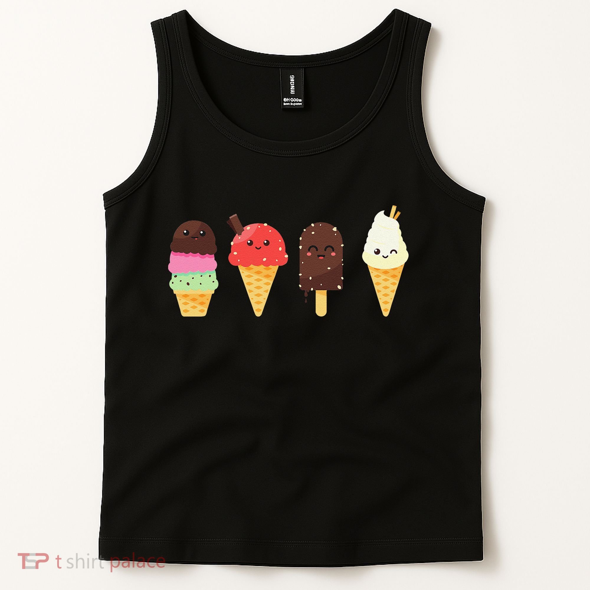 Ice Cream Lovers For Summer Tank Top
