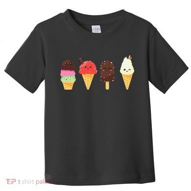 Ice Cream Lovers For Summer Toddler T-Shirt