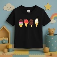 Ice Cream Lovers For Summer Toddler T-Shirt thumb 3